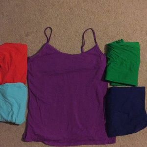 5 old navy camisoles